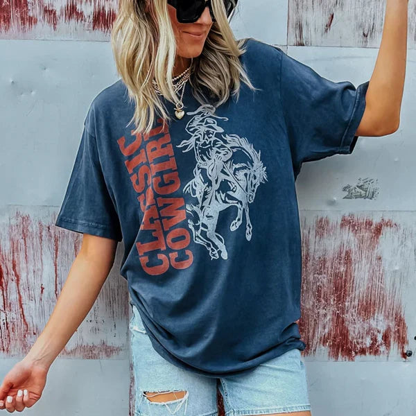 Classic Cowgirl Vintage Tee