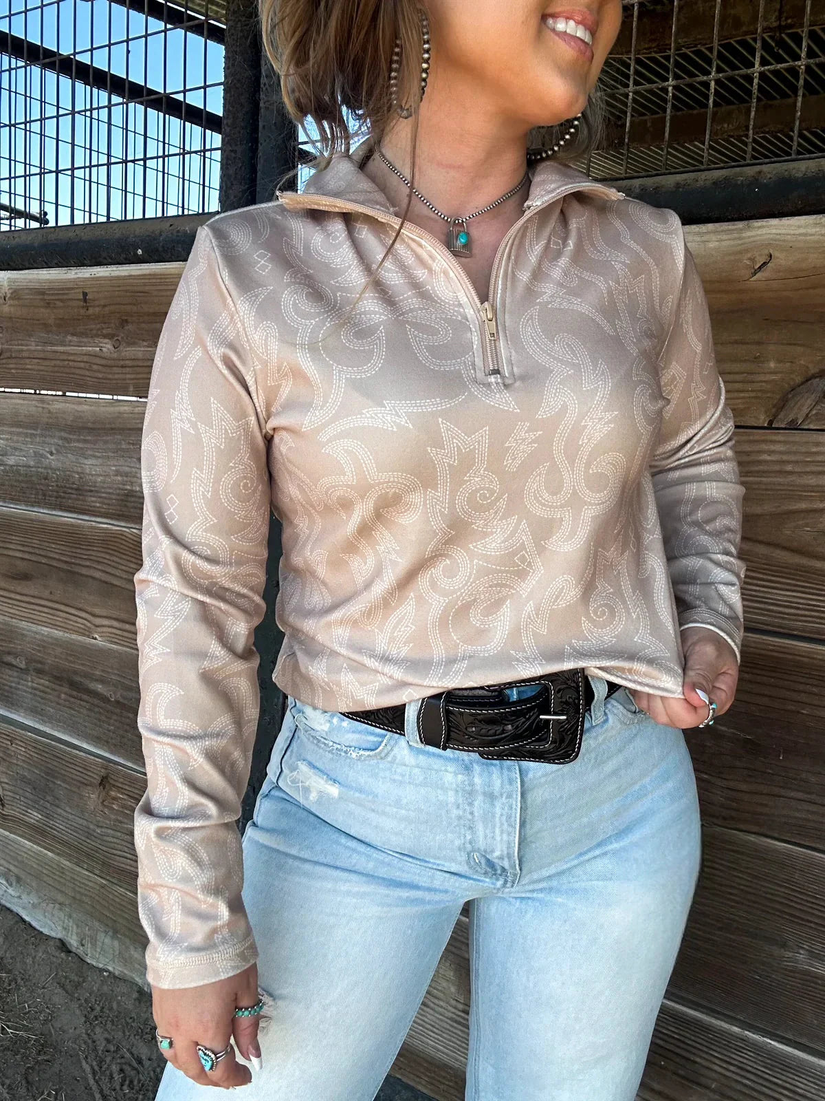 Boot Stitched Pullover