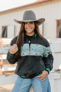 Texas Turquoise Bomber Jacket