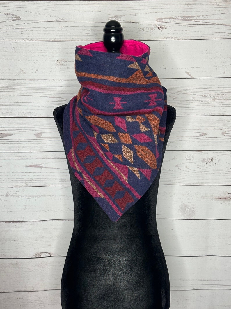Royal Western Aztec Warm Neck Hood