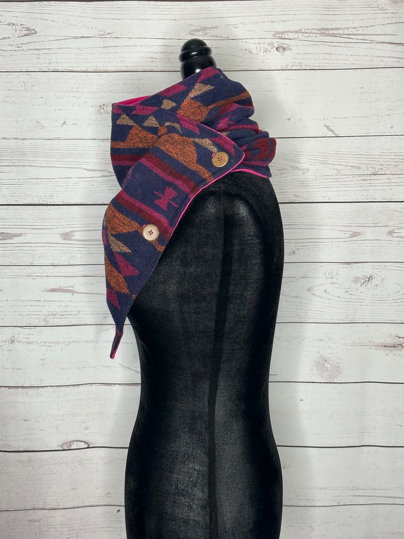 Royal Western Aztec Warm Neck Hood