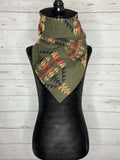 Pine Western Aztec Warm Neck Hood