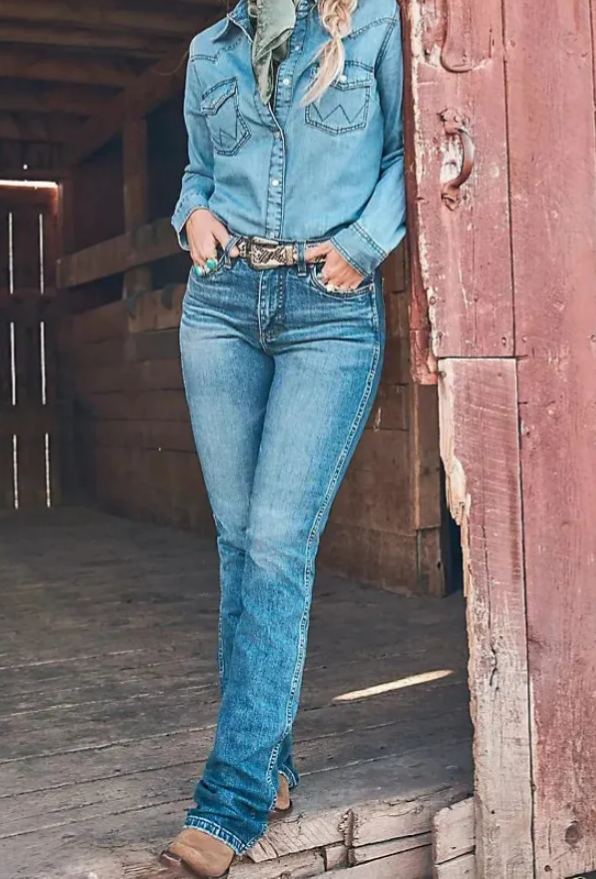 Autumn Unbroken High Rise Bootcut