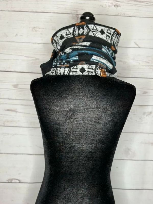 Regal Western Aztec Warm Neck Hood