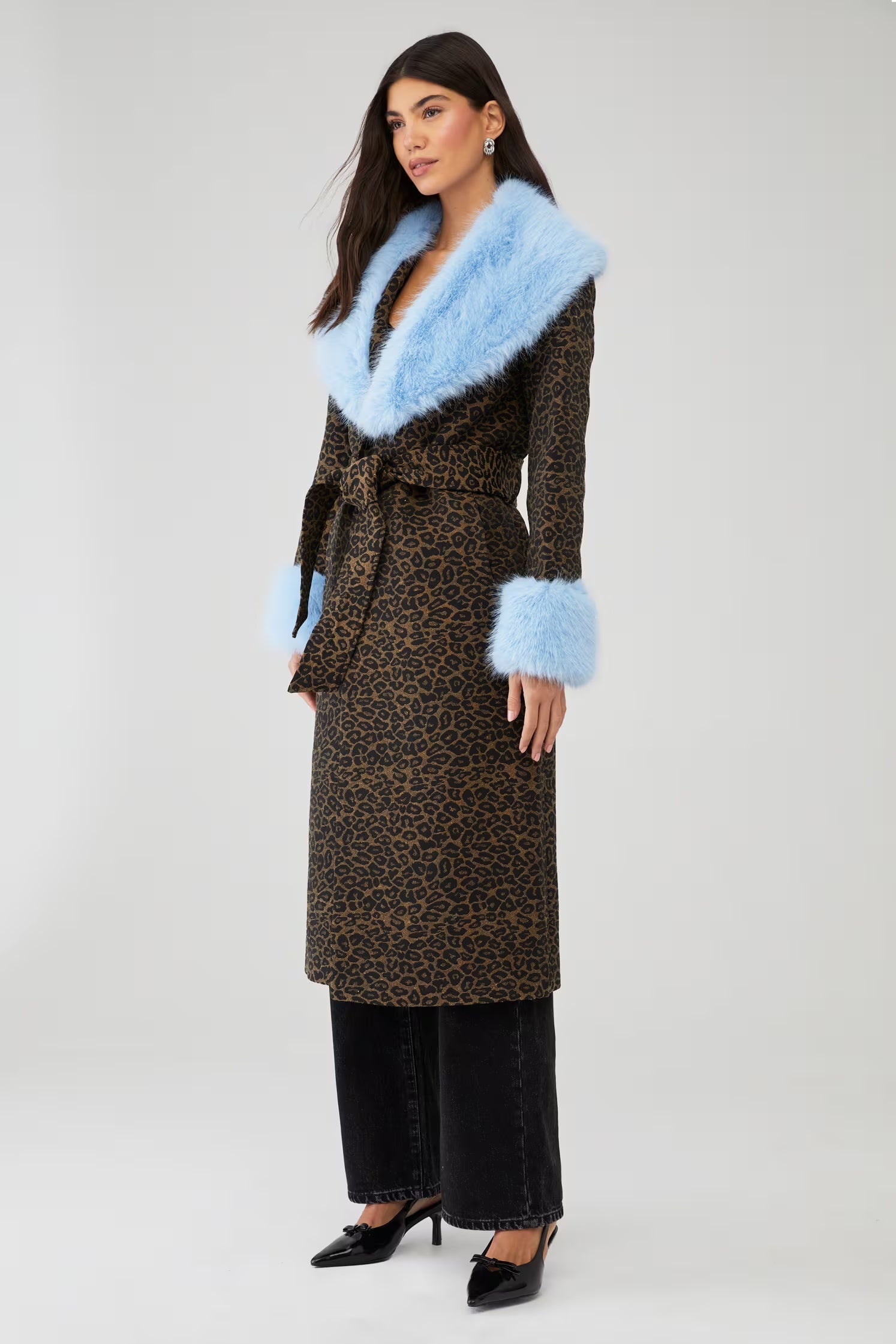 Fur Luxe Leopard Coat