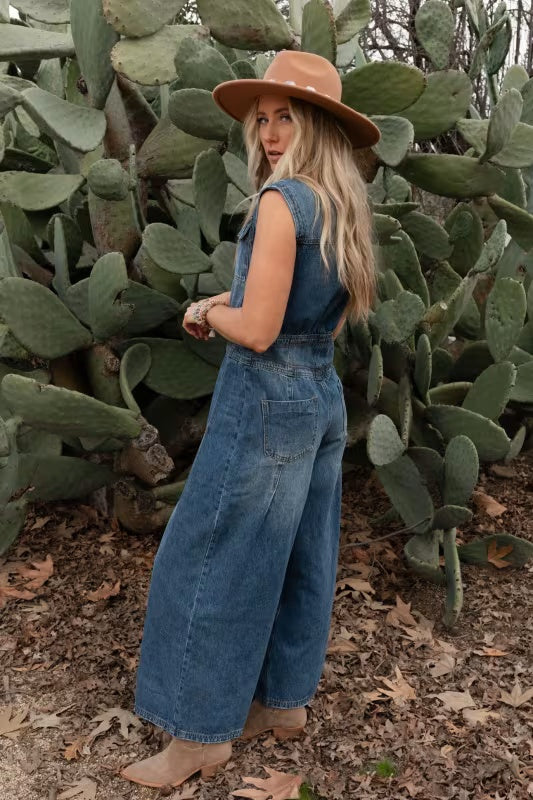 All Star Denim Jumpsuit