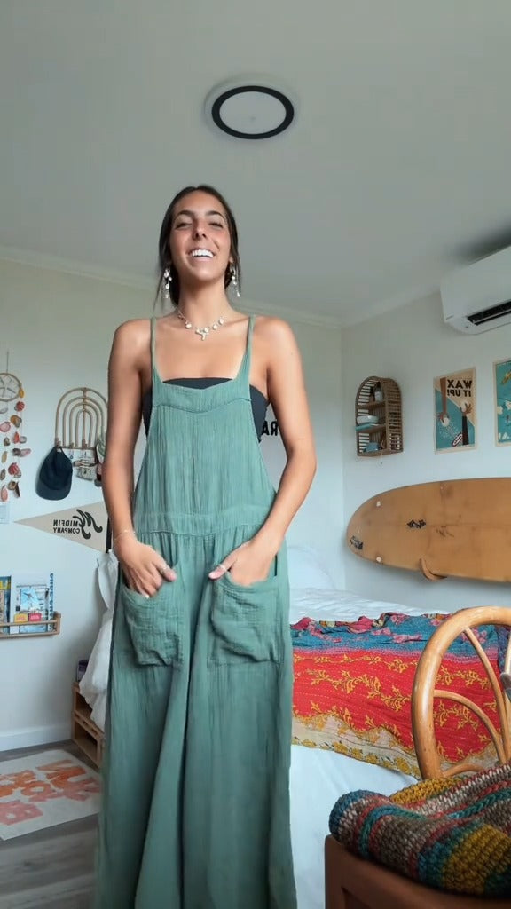 Linen Overalls